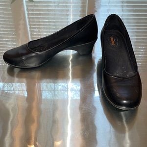 Safe Step Black Wedges